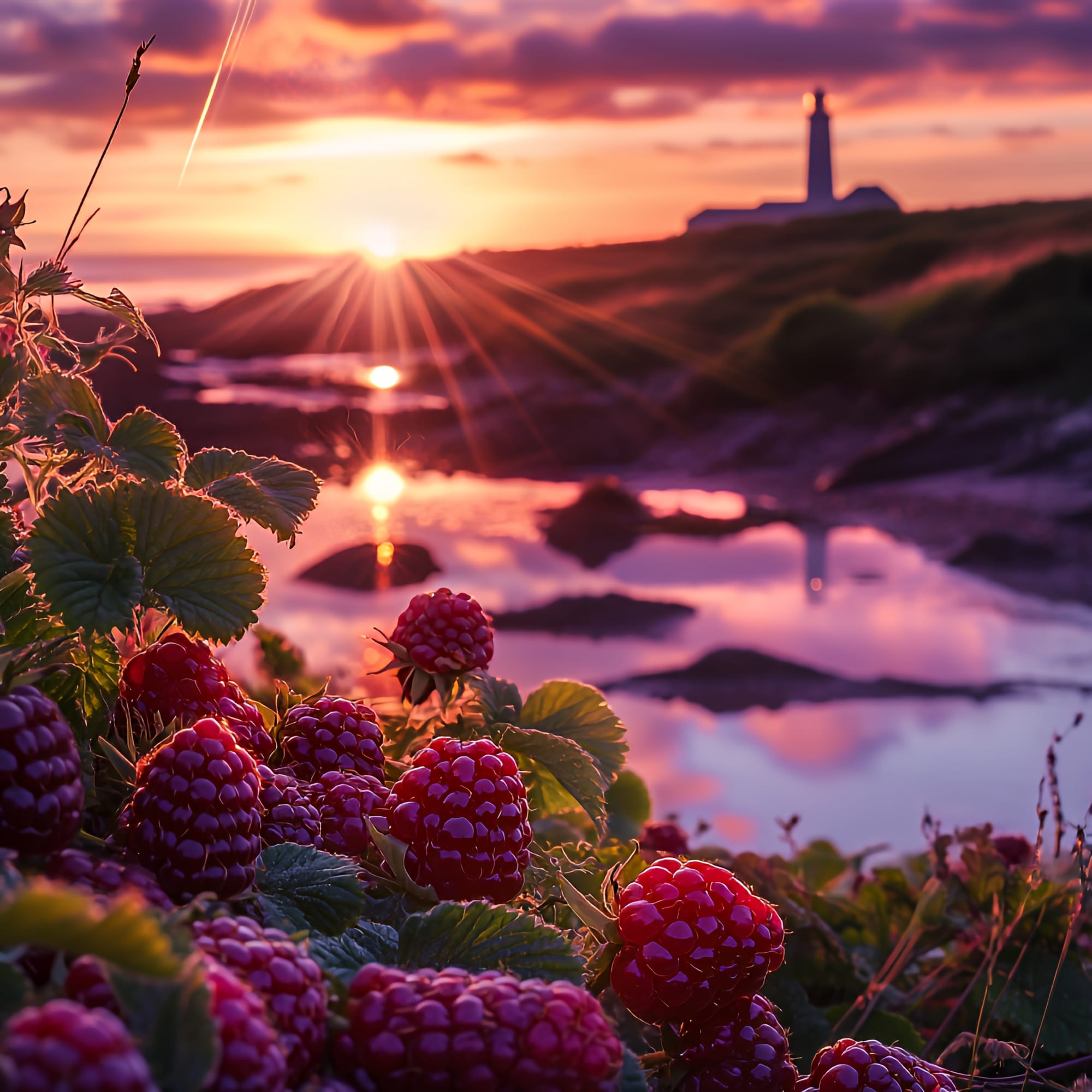 FRAMBOISE SUNSET : LA BRETAGNE FRUITÉE PAR PETIT NUAGE