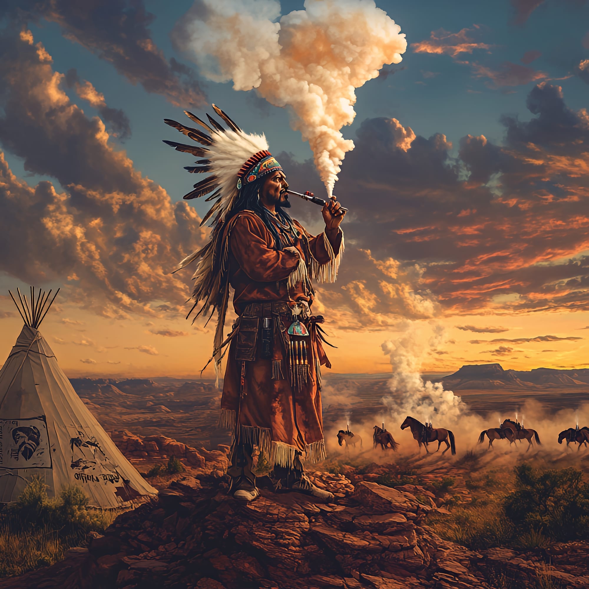 INDIAN VAPE : LES COWBOYS & LES INDIENS