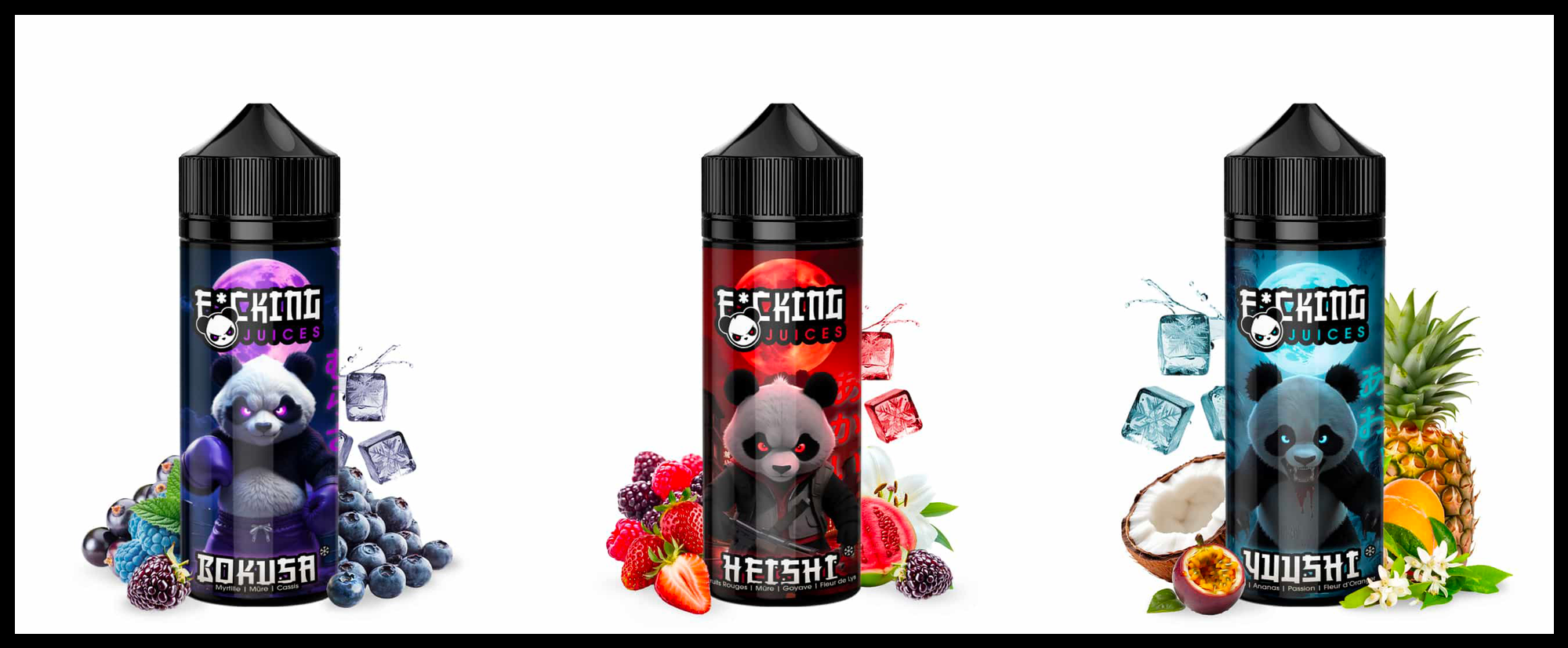 F*cking Pandas eliquides by CDS Lab