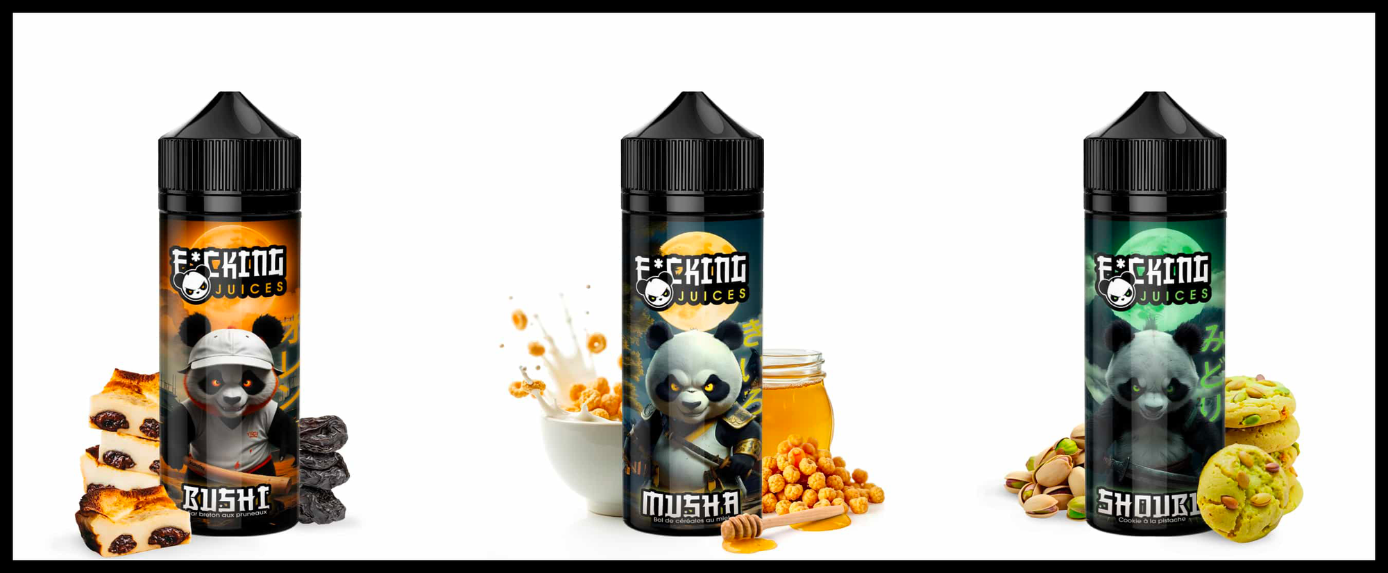 F*cking Pandas eliquides by CDS Lab