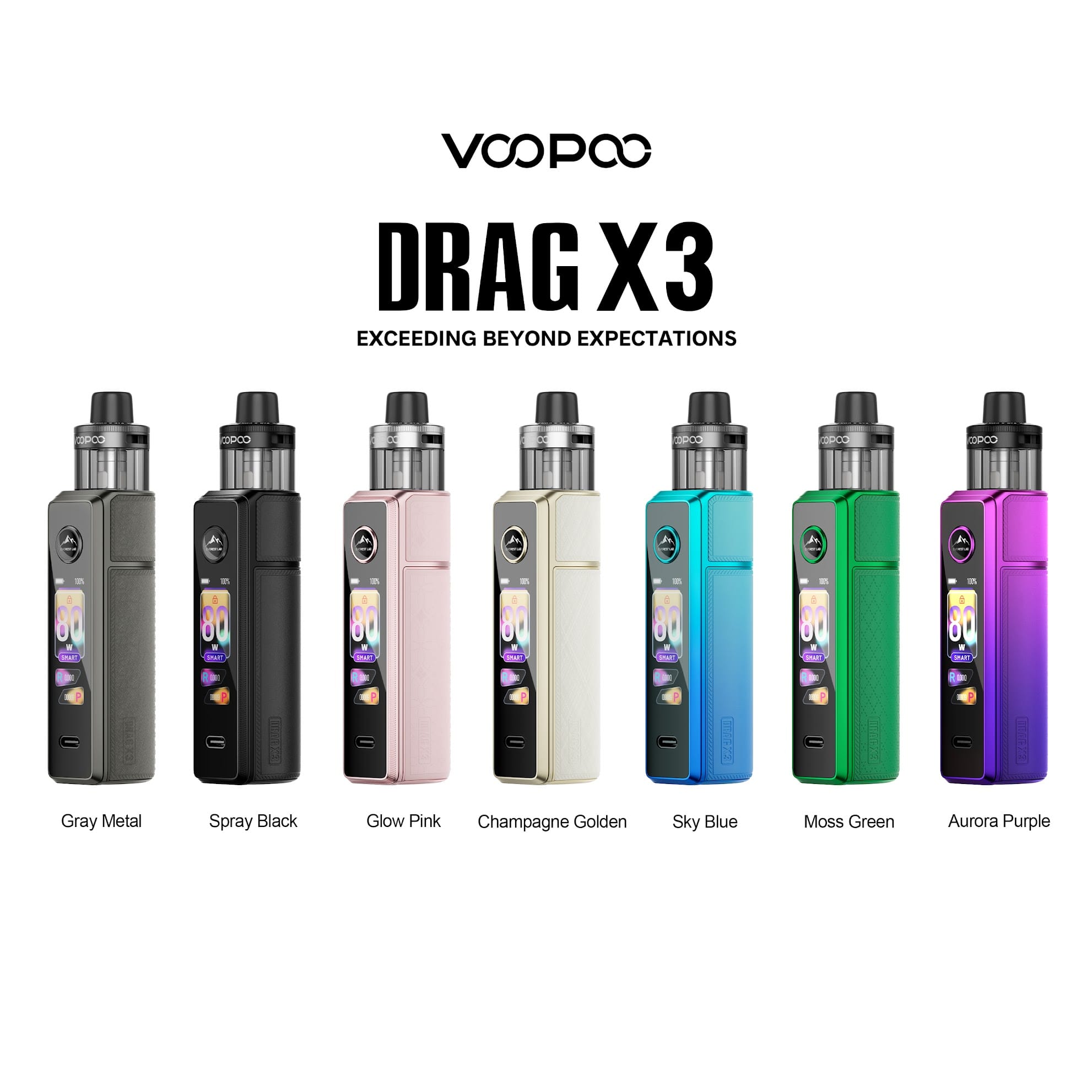 VOOPOO DRAG S3/X3 : LE JOUR OÙ LA CHINE A GRANDI