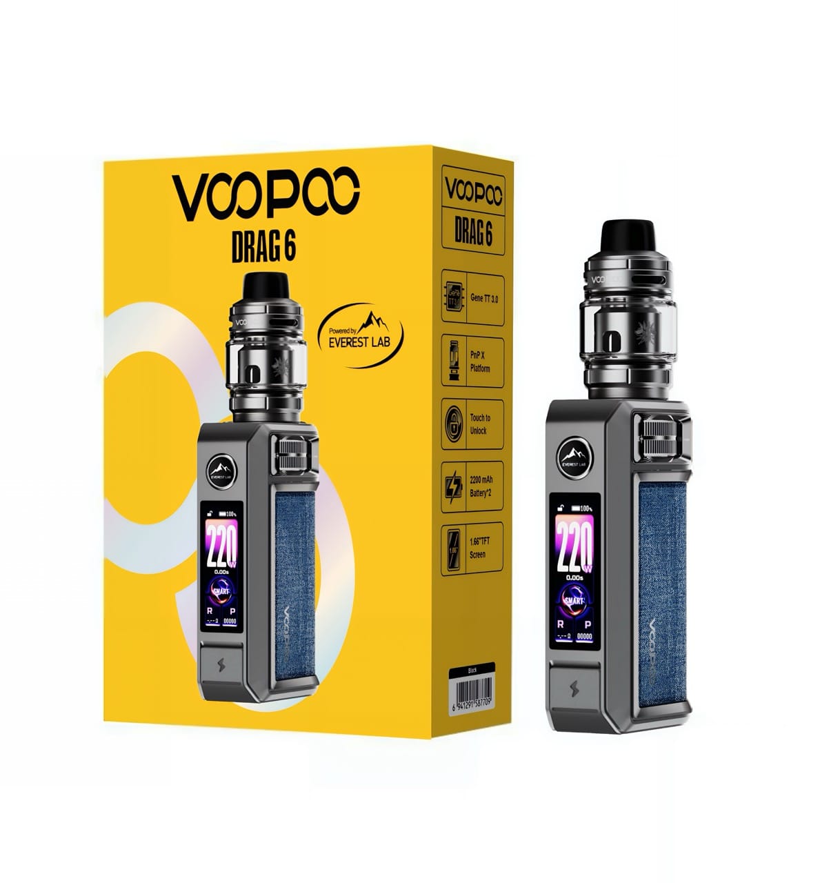 voopoo drag 6 - box