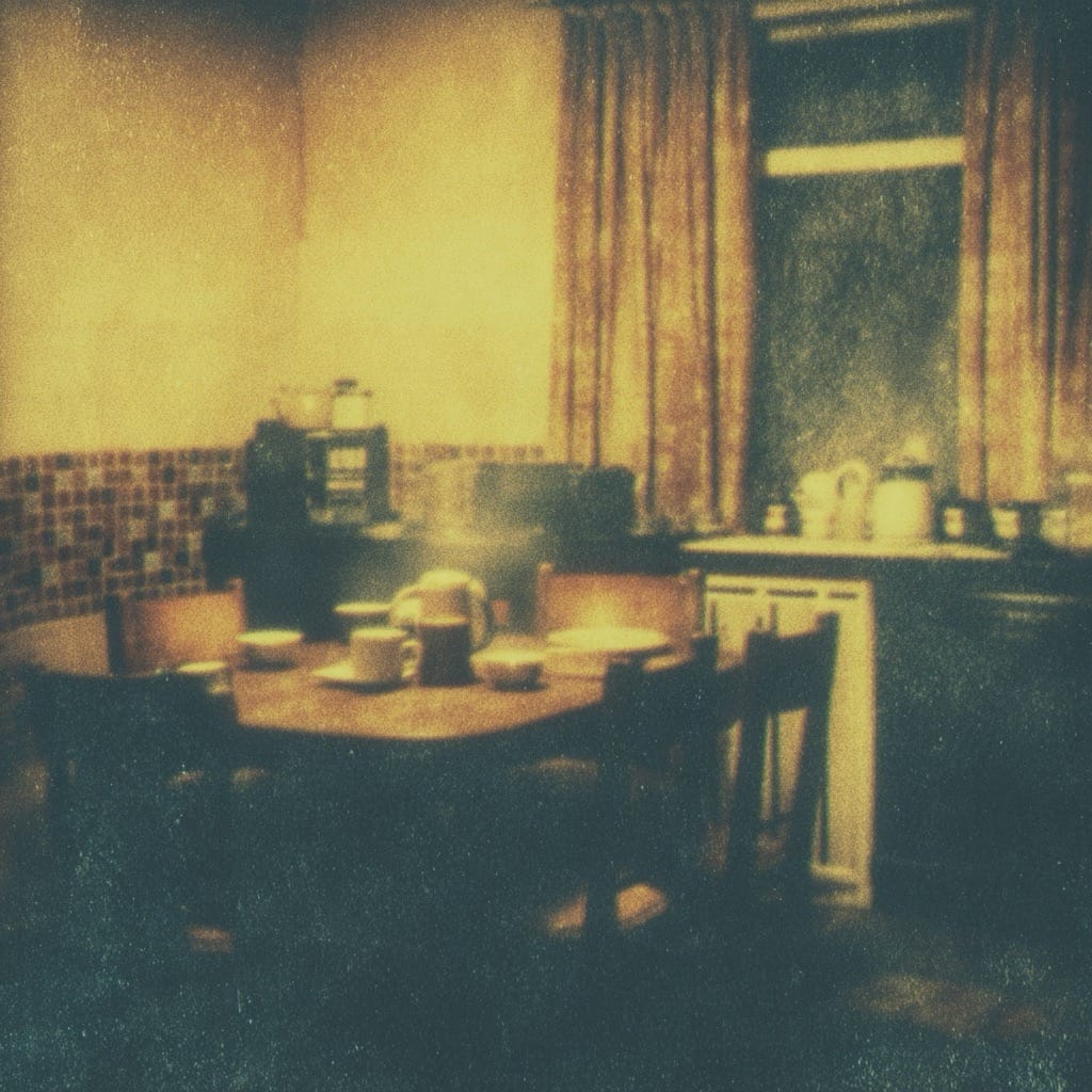 Cuisine d’hiver chaleureuse évoquant la promesse gourmande de l’e-liquide Brioche Perdue Caramel de Protect